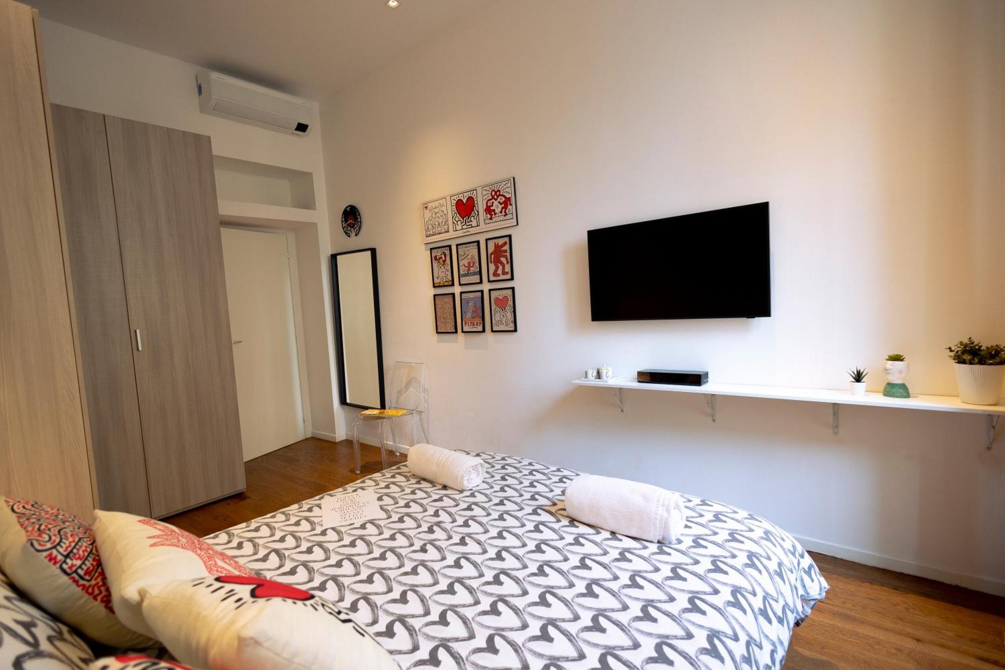 The Keith Haring Room - Private Bedroom Milan Luaran gambar